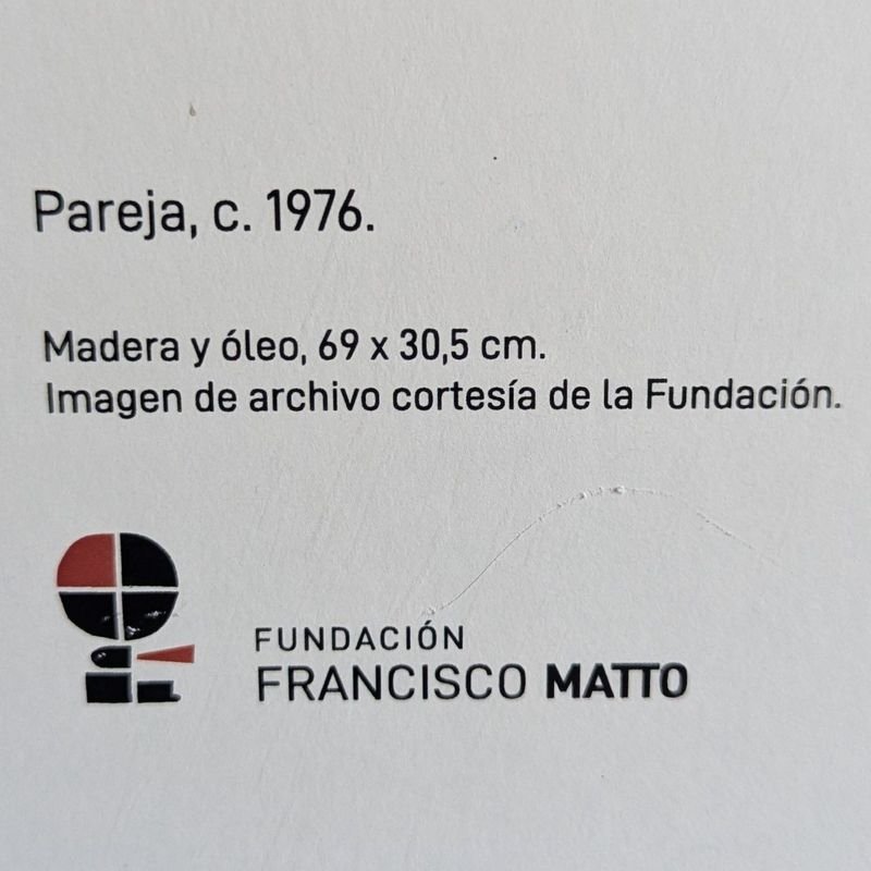 Reproducción de obra de Francisco Matto: 'Pareja, C 1976' - imagen 4