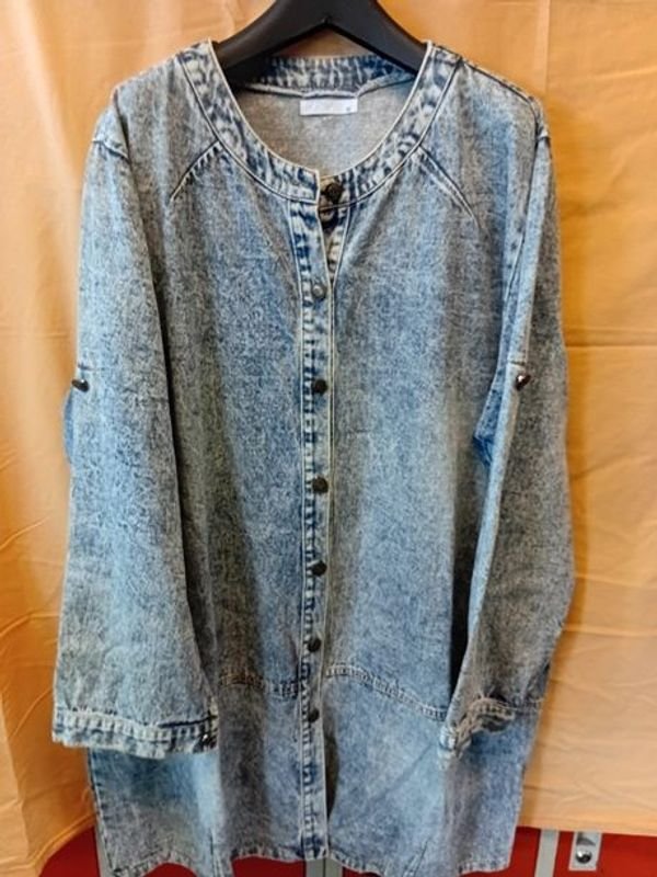 Vestido de jeans maternal AN FEIYA