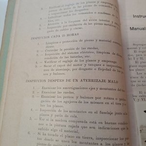 Manual de Mantenimiento y Accesorios Avión Havilland Dragon Rapid - Aeronáutica Militar Uruguay 1936 - imagen 5