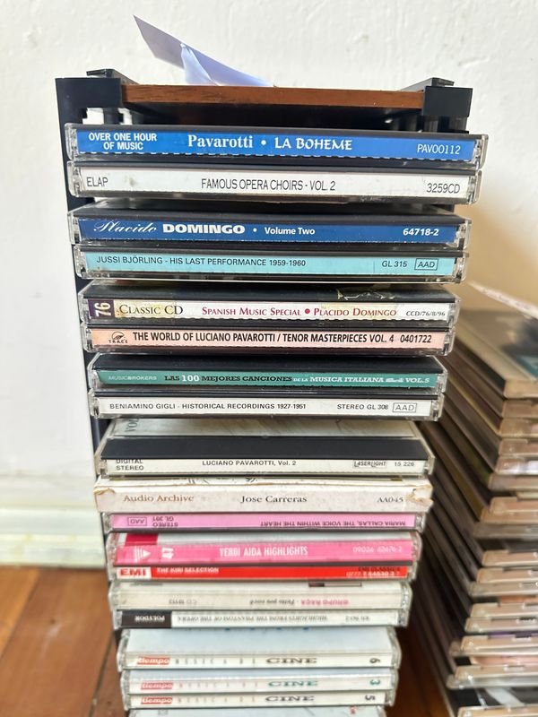 Colección de CDs y porta CDs en buen estado - imagen 3