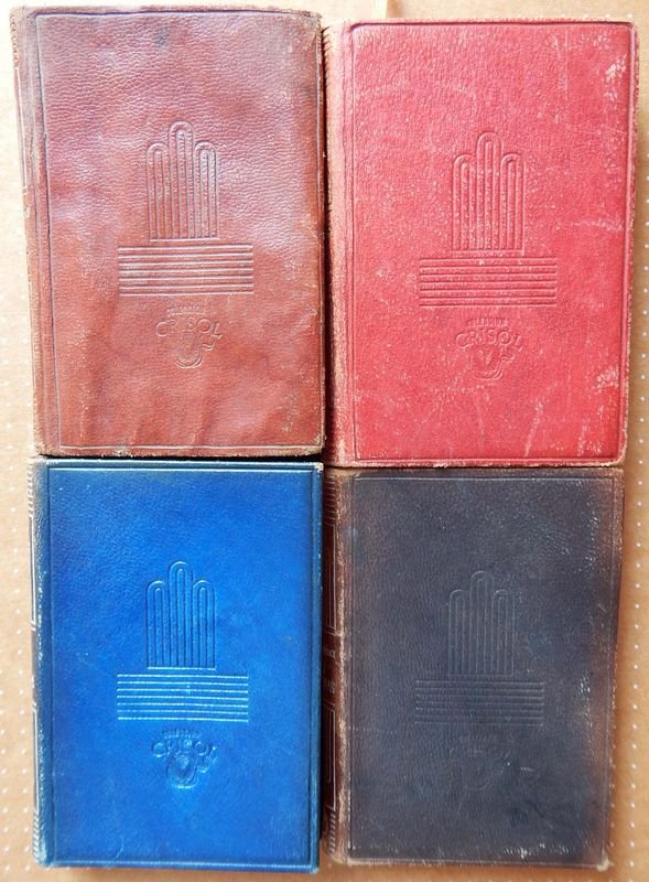 Lote de 5 Libros Clásicos de Aguilar Ediciones (1945-1952)