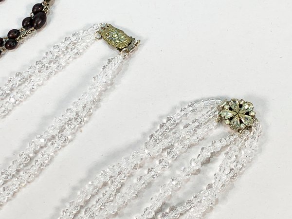 Collar de perlas y joyas variadas - imagen 4