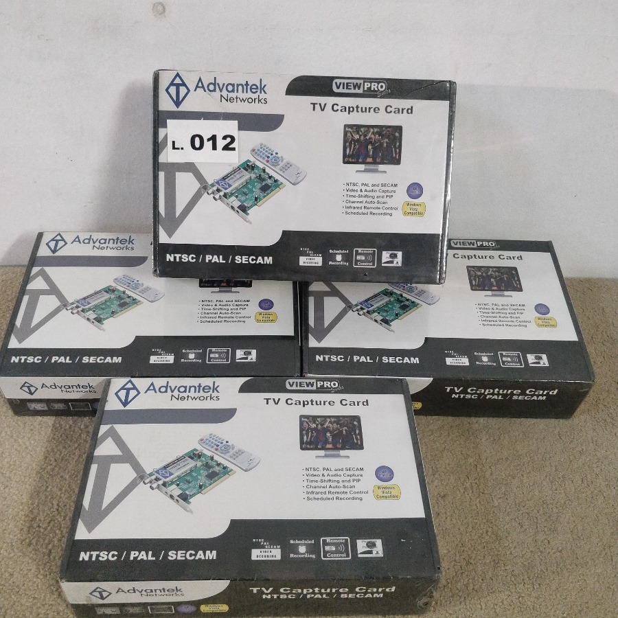 Tarjeta de captura de TV Advantek Caja Negra - 4 unidades