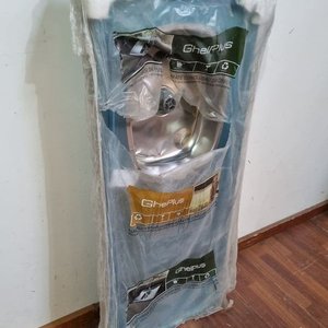 Pileta de Cocina GhelPlus Plateada con Detalles (53x120 cm) - imagen 3