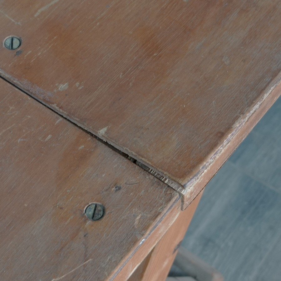 Mesa plegable de madera de pino - imagen 4