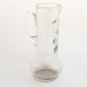 Jarra de Cristal Veneciano con Esmalte Floral - 26cm - imagen 2