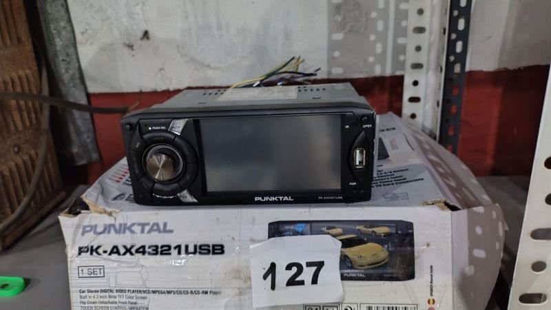Lote anterior: Radio Punktal PK-AX4321USB con Bluetooth y Pantalla de 4.3 Pulgadas