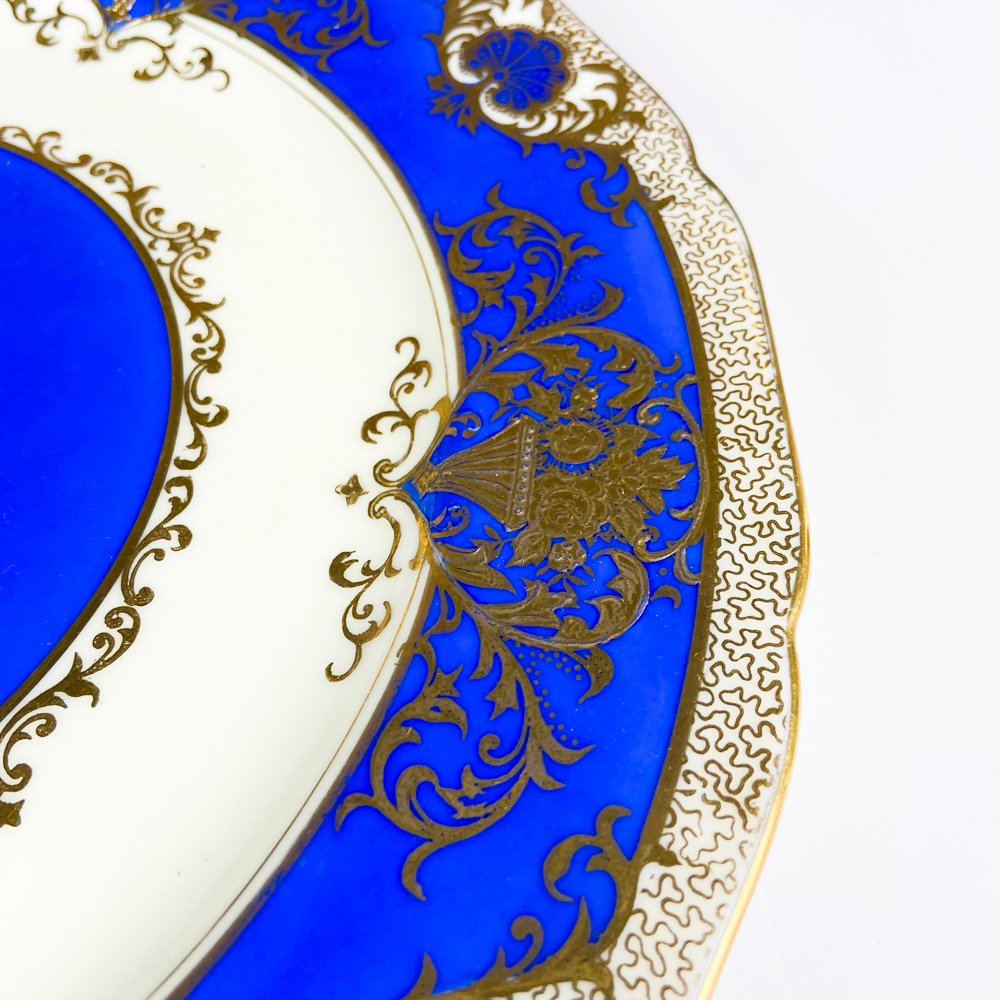 Plato de porcelana Noritake decorado - imagen 2