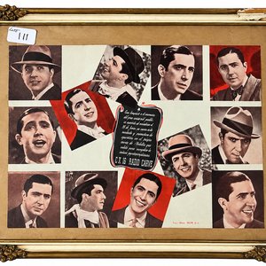 Cuadro de Carlos Gardel "Radio Carve" - imagen 2