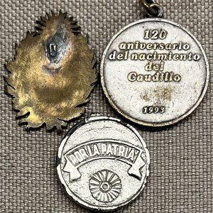 Lote anterior: Medalla "120 Aniversario del Nacimiento del Caudillo" Luis Alberto de Herrera y Aparicio Saravia en Bronce