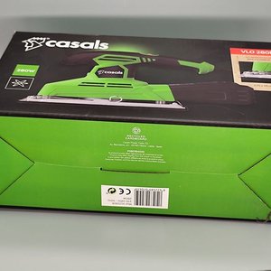 Lijadora Orbital Casals VLO 280E 280W Base Aluminio - imagen 6