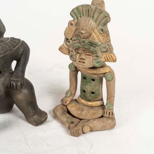 2 Adornos Cerámicos Estilo Precolombino - imagen 2