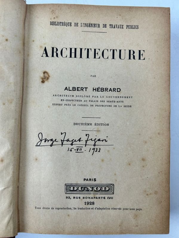 Colección de libros de arquitectura del siglo XIX y XX - imagen 11