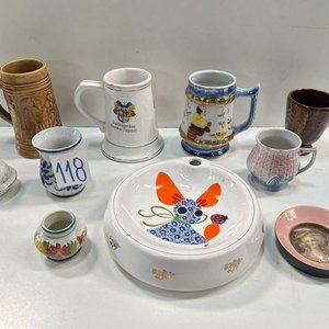 Lote de Vasijas, Jarras y Adornos de Porcelana y Cerámica - imagen 1