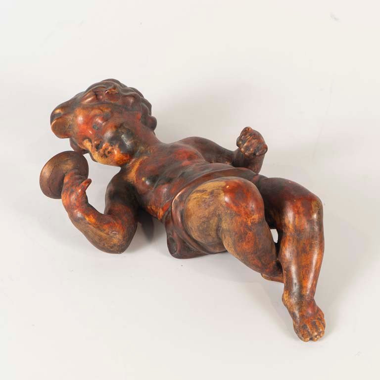 Lote siguiente: Figura cerámica de niño - Medidas: 44cm