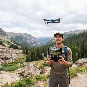 Lote siguiente: Drone con Cámara HD y Control Remoto, Plegable