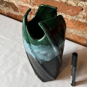 Jarrón de Cerámica Moderno con Degradado Verde y Azul - imagen 10