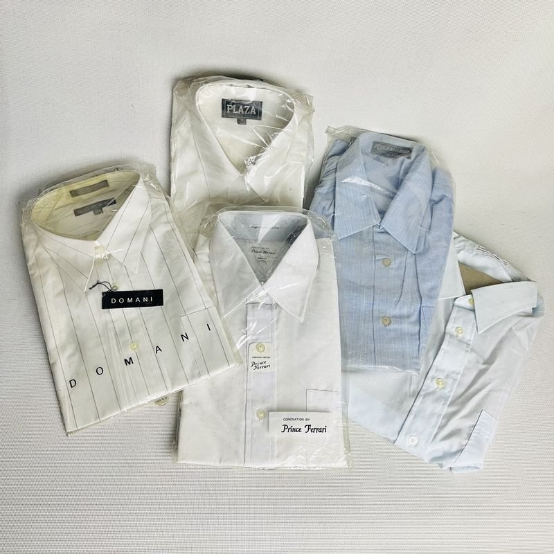 Lote siguiente: Camisas de vestir para caballeros, hechas en Canadá, Italia y Corea