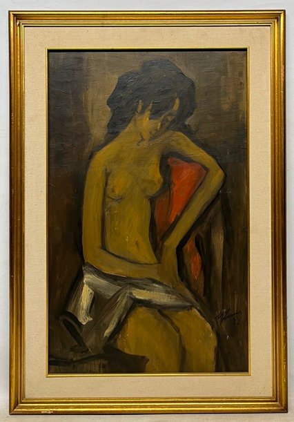 Óleo sobre cartón de Manuel Lima, estilo abstracto - imagen 2