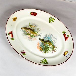 Bandeja Lozur con Decorado Fauna Marina y Vegetales - 41 x 31 cm - imagen 2
