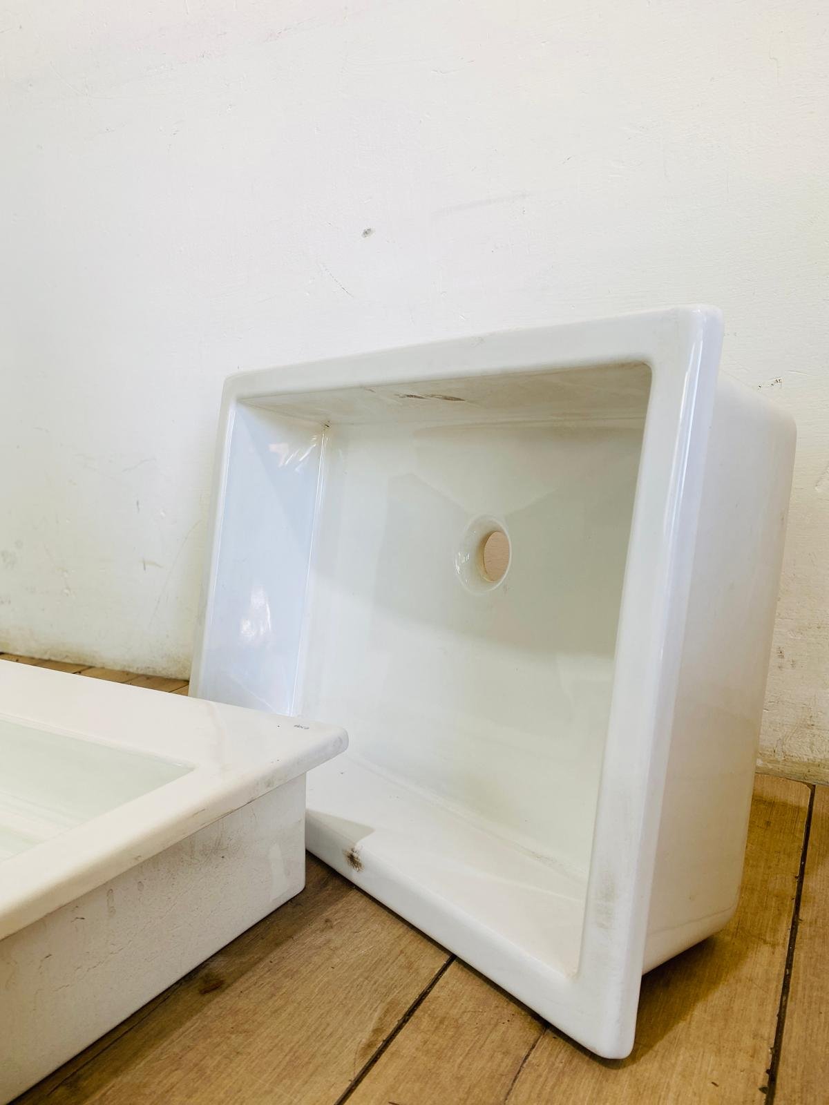 Item lote-x2-bachas-diferentes-color-blanco - Image 1