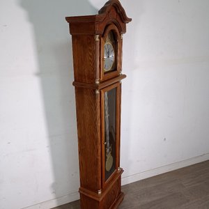 Reloj de Pie Antiguo Imitación con Péndulo y Maquinaria de Cuarzo - imagen 6