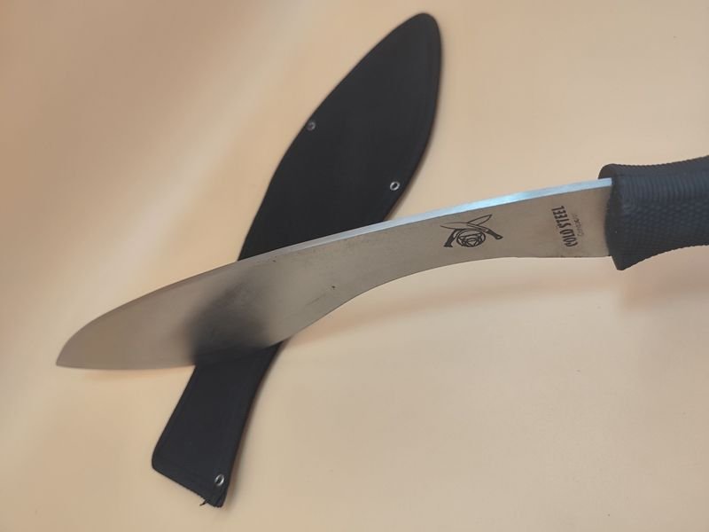 Cuchillo estilo kukri de Cold Steel, largo y afilado - imagen 5