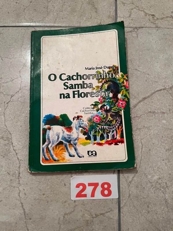 O Cachorrinho Samba na Floresta por Maria José Dupré - Livro Infantil em Português