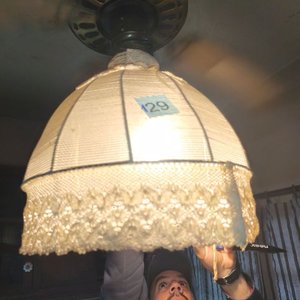 Ventilador de Techo con Lámpara Colgante Funcional - imagen 2