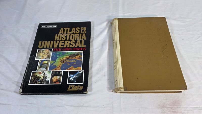 Colección de 2 Atlas de Historia Universal El País