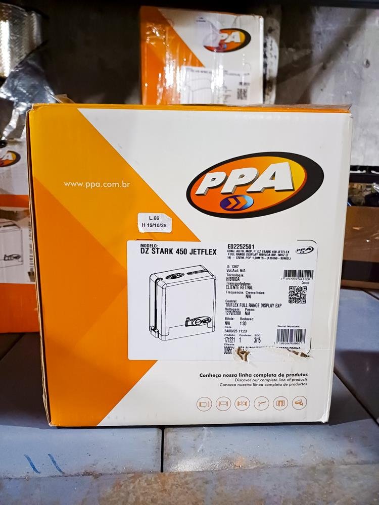 Motor Corredizo PPA DZ Stark 450, con 2 Controles y Imán