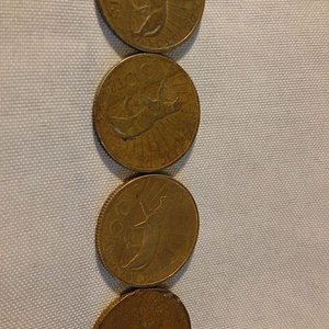 4 Monedas "Puma" Bronce Año 1930 - imagen 2