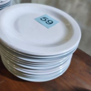 Lote siguiente: Lote de 11 Platos Medianos Blancos