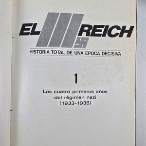 4 Tomos "El Tercer Reich" - Historia de la Segunda Guerra Mundial - imagen 2