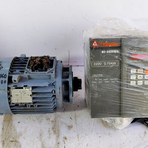 Motor Trifásico 1 HP 2860 RPM con Variador de Frecuencia 1 HP 220V - imagen 2