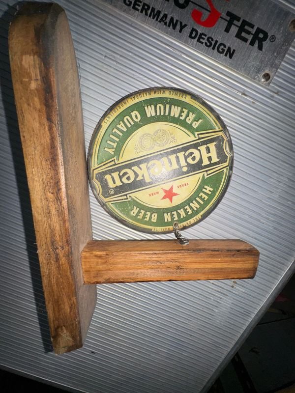 Adorno de Madera Heineken Premium Quality