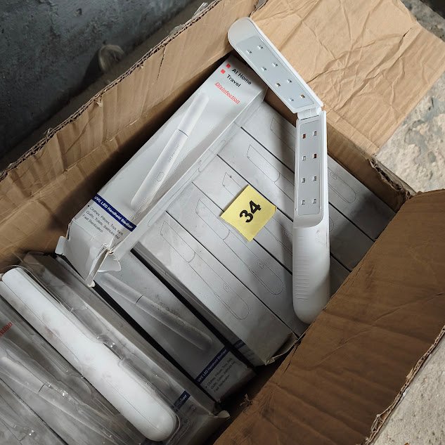 Cajas de Lámparas UV Portátiles para Desinfección