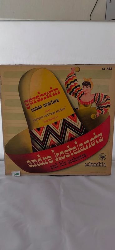 Disco de Vinilo André Kostelanetz y su Orquesta - Gershwin "Cuban Overture" - imagen 1