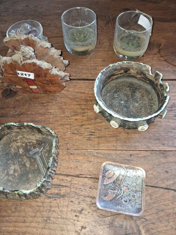 Decoración para hogar: macetas, ceniceros, servilleteros y velas - imagen 3