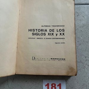 Libro Historia de los Siglos XIX y XX por Alfredo Traversoni (Ed. Kapelusz) - imagen 2