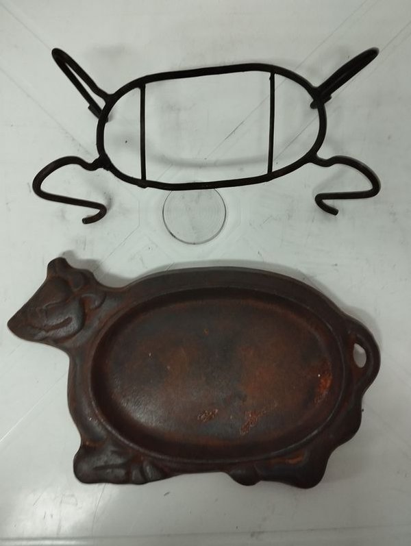 Fuente de hierro fundido para servir - imagen 2