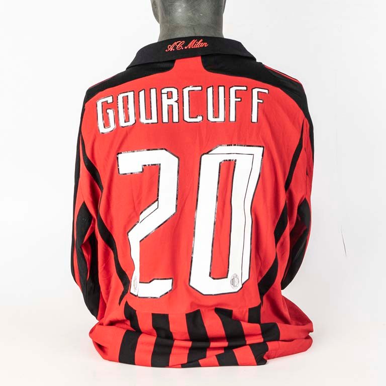 Camiseta de Milán de utilería marca adidas N° 20 Yoan Gourcuff - imagen 2