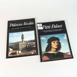 2 Libros: Palazzo Vecchio y Pitti Palace, Guías de Florencia - imagen 1