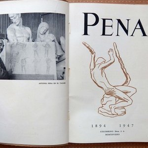 Libro "Antonio Pena - Su Vida, Su Obra" 1894-1947, Montevideo 1951 - imagen 2