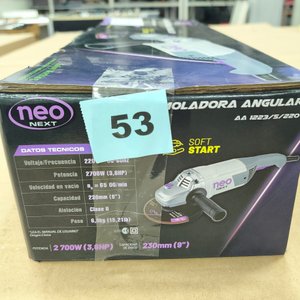 Amoladora Angular Neo AA 1220/5/220 con Empuñadura Lateral - imagen 1