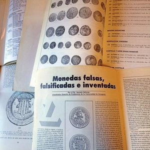 Lote de Catálogos Numismáticos Españoles: Años 70s y 90s, Colección Breogan - imagen 5