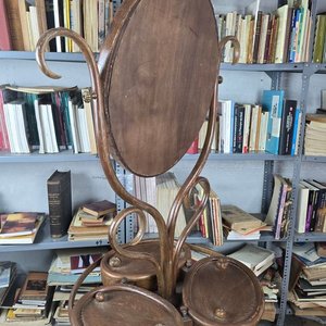 Espejo de Pie Basculante Estilo Thonet con Reparticiones - imagen 10
