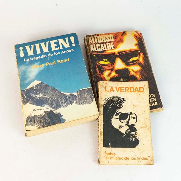 Lote de 3 Libros: Milagro de Los Andes, Vengo de un Avión, Viven la Tragedia - imagen 1