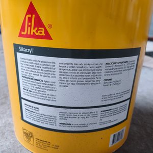 Impermeabilizante Acrílico Sikacryl para Techos y Paredes - Balde 20 kg - imagen 2