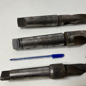 3 Mechas para Torno de Metal, Diferentes Medidas - imagen 6